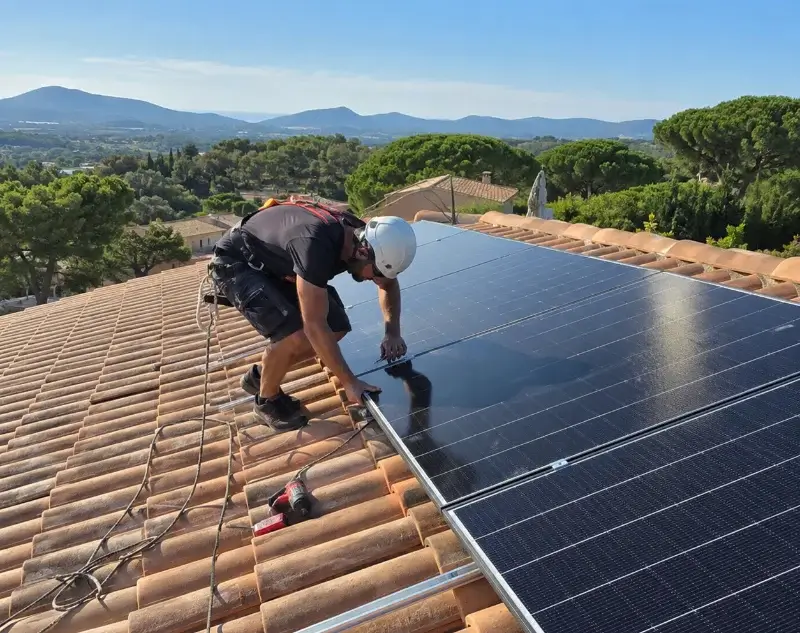 Installateur panneaux solaires Groix — pose photovoltaïque sur toiture
